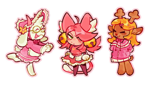 Deltarune Pink Trio