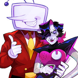 Tenna and Mettaton