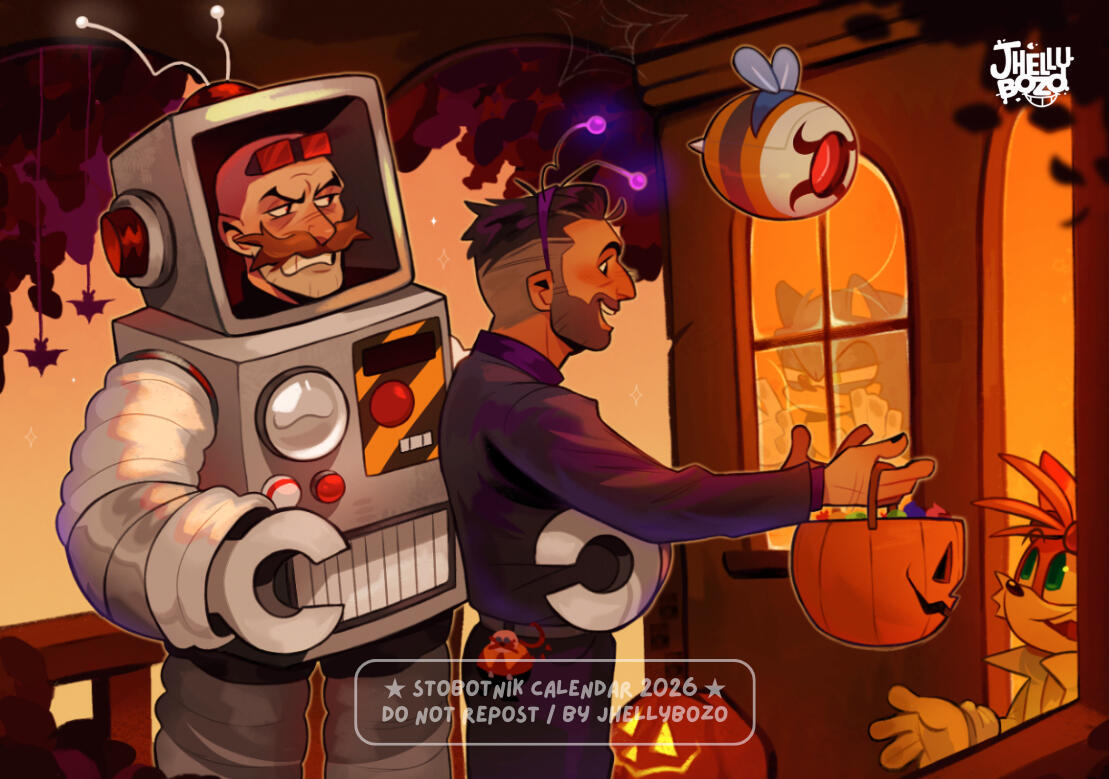 Page Artist for The 2025-2026 Stobotnik Calendar (Tumblr, Instagram)